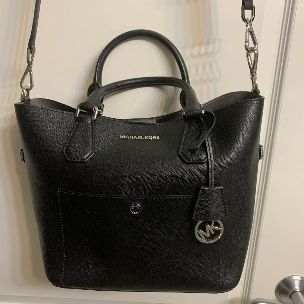 Hope Large Saffiano 100% Leather Satchel